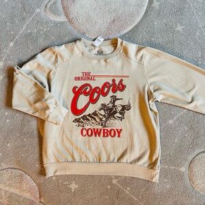Coors Cowboy Sweatshirt